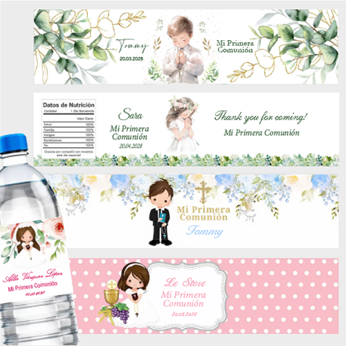 Zwitsal Baby Products - Пользовательская этикетка для бутылки с водой